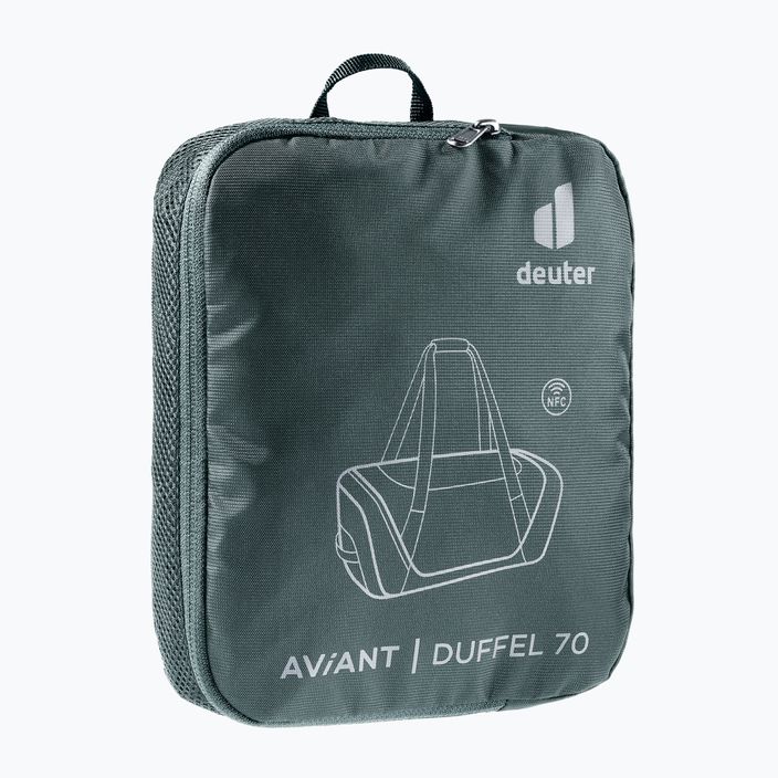 Дорожня сумка Deuter Aviant Duffel 70 л чирок/чорнило 8