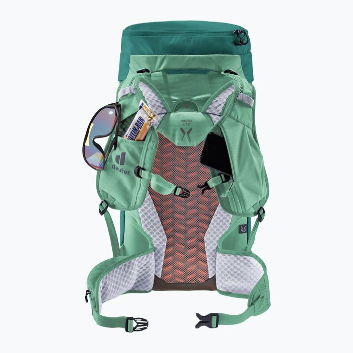 Жіночий туристичний рюкзак deuter Speed Lite 28 l SL seagreen/spearmint 10