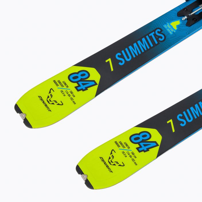 Лижі для скітуру чоловічі DYNAFIT Seven Summits+ Ski Set lime yellow/black 9