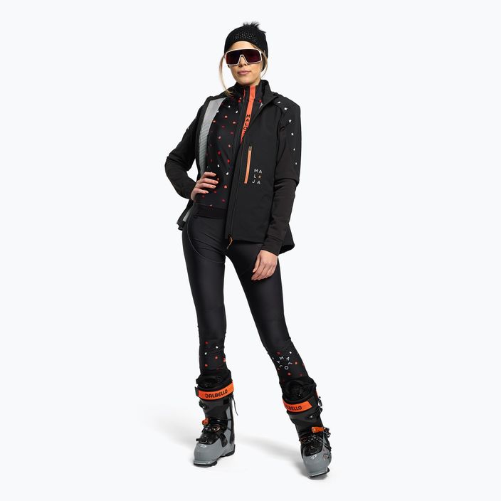 Куртка для бігових лиж жіноча Maloja W'S NeshaM чорна 32133-1-0817 2