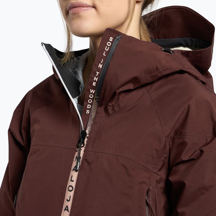 Куртка лижна жіноча Maloja W'S TarinaM коричнева 32101-1-8451 6