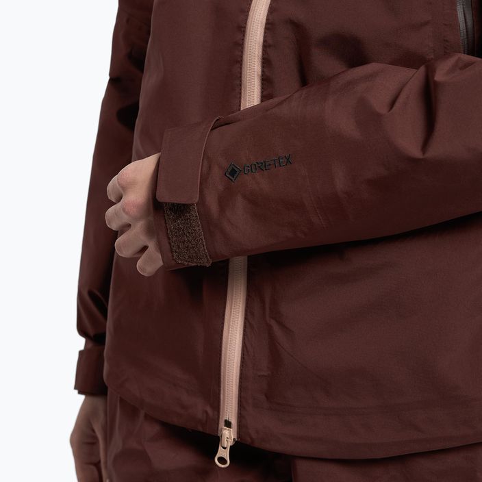 Куртка лижна жіноча Maloja W'S TarinaM коричнева 32101-1-8451 8