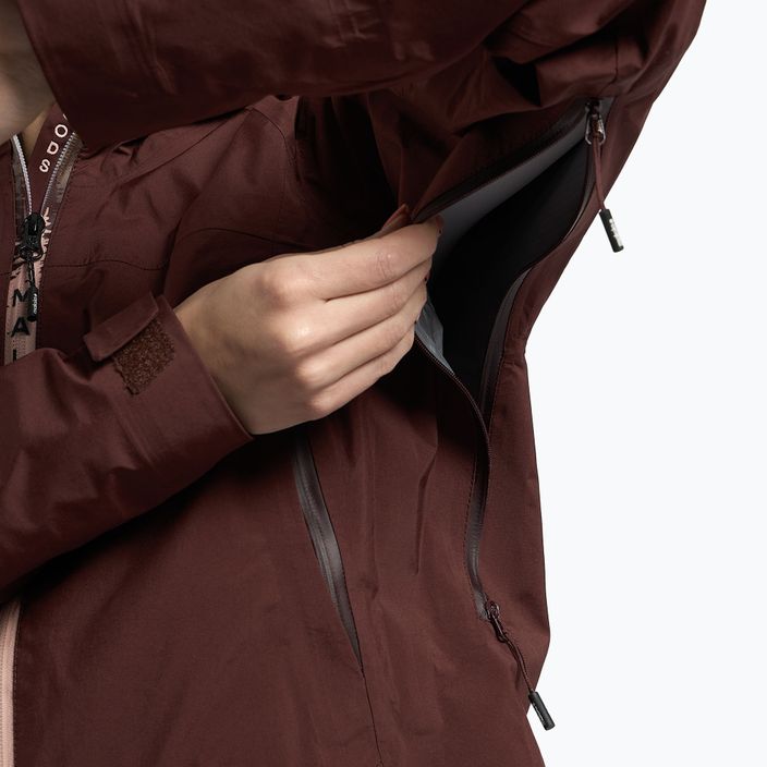 Куртка лижна жіноча Maloja W'S TarinaM коричнева 32101-1-8451 9
