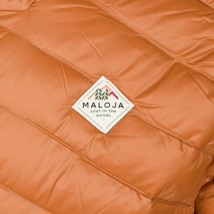 Куртка лижна чоловіча Maloja M'S SteinbockM оранжева 32217-1-8449 3