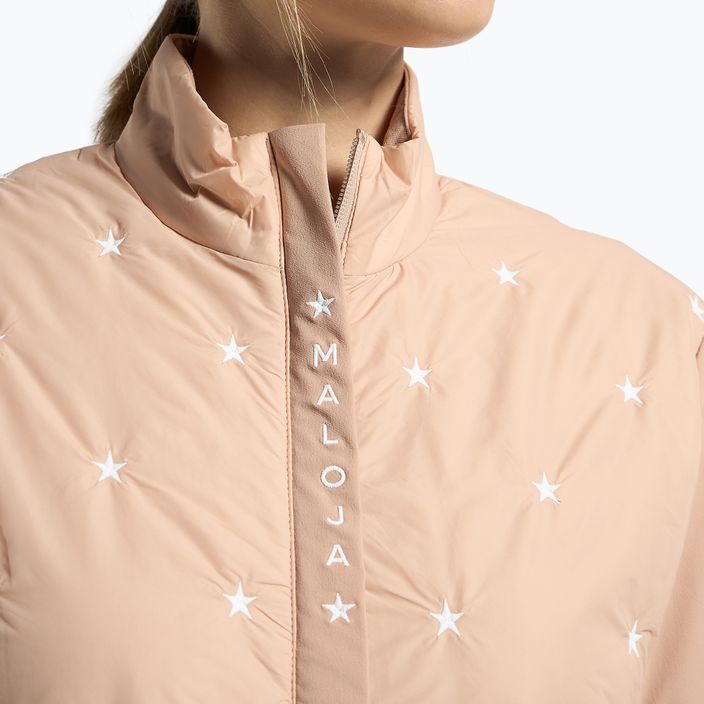 Куртка для бігових лиж жіноча Maloja W'S RibiselM бежева 32129-1-8471 6
