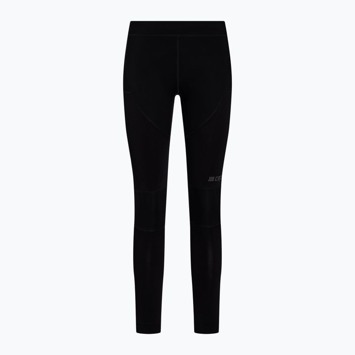 Компресійні штани жіночі для бігу CEP 3.0 чорні W0A95C2