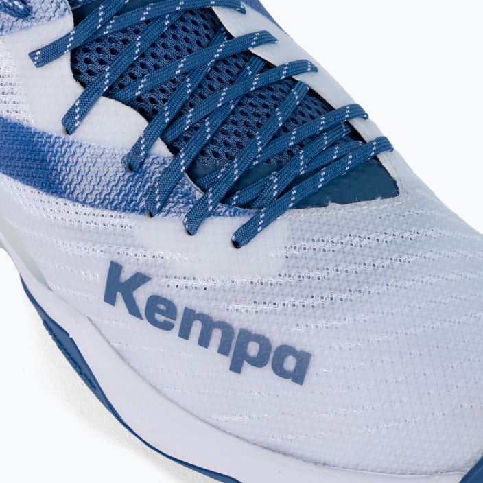 Взуття для гандболу чоловіче Kempa Wing Lite 2.0 біло-синє 200852003 7