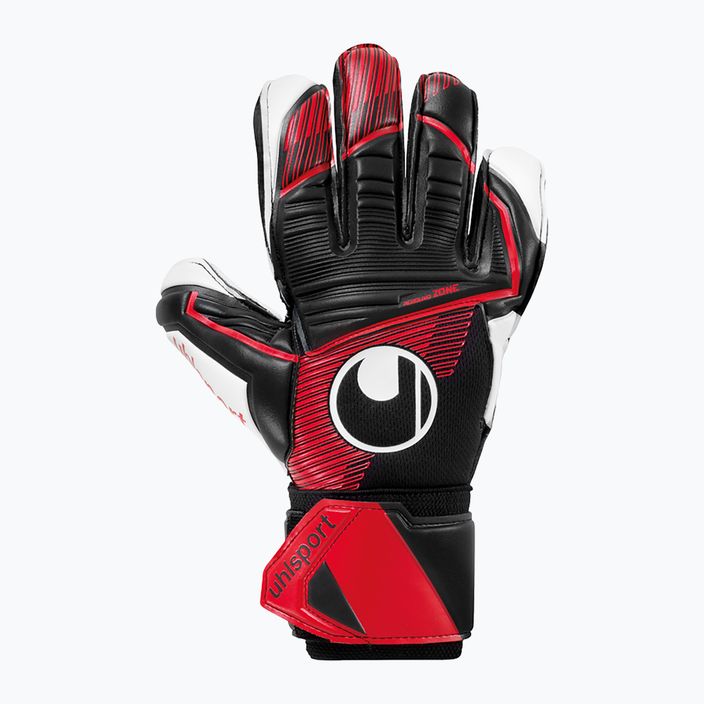 Воротарські рукавиці Uhlsport Powerline Supersoft чорні/червоні/білі