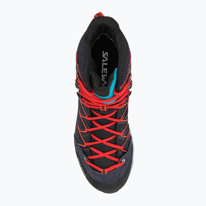 Взуття трекінгове жіноче Salewa MTN Trainer Lite Mid GTX синьо-чорне 00-0000061360 6