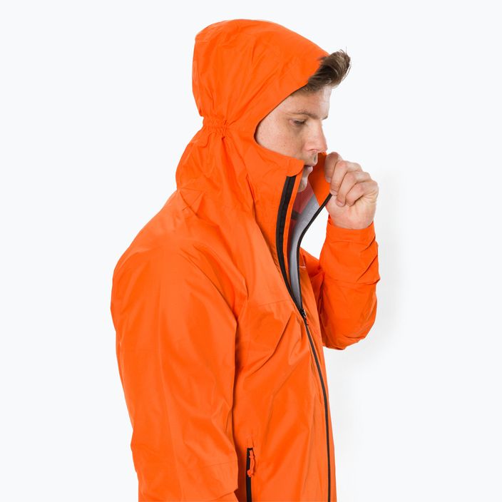 Куртка дощовик чоловіча Salewa Puez Aqua 3 PTX помаранчева 00-0000024545 4