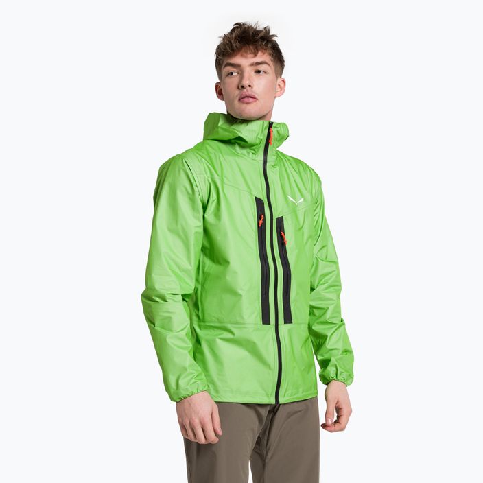 Куртка дощовик чоловіча Salewa Lagorai GTX Active зелена 00-0000027900