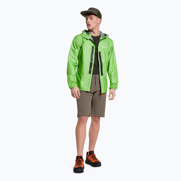 Куртка дощовик чоловіча Salewa Lagorai GTX Active зелена 00-0000027900 2