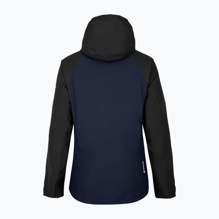 Куртка дощовик жіноча Salewa Moiazza GTX-Pac темно-синьо-чорна 27911 4