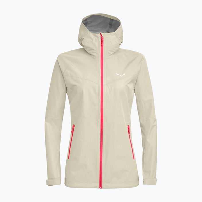 Куртка дощовик жіноча Salewa Puez Aqua 3 PTX бежева 00-0000024545 11