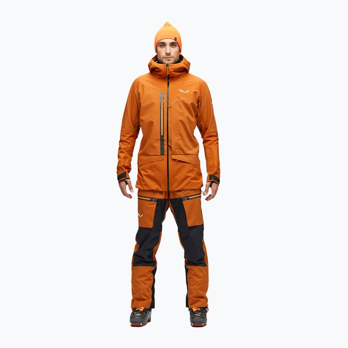 Куртка лижна чоловіча Salewa Sella 3L Ptxr помаранчева 00-0000028186