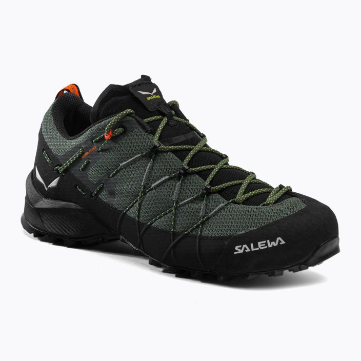 Кросівки  для трекінгу чоловічі Salewa Wildfire 2 чорно-зелені 00-0000061404