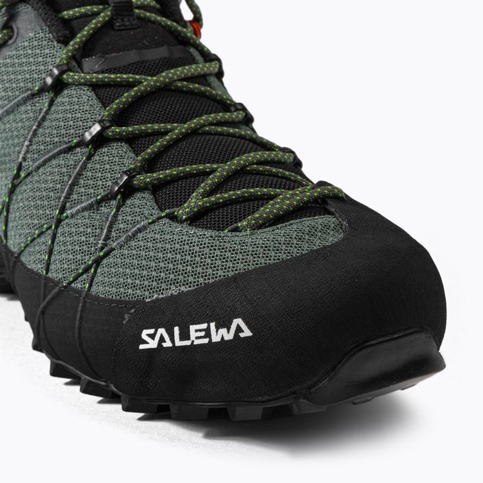 Кросівки  для трекінгу чоловічі Salewa Wildfire 2 чорно-зелені 00-0000061404 7