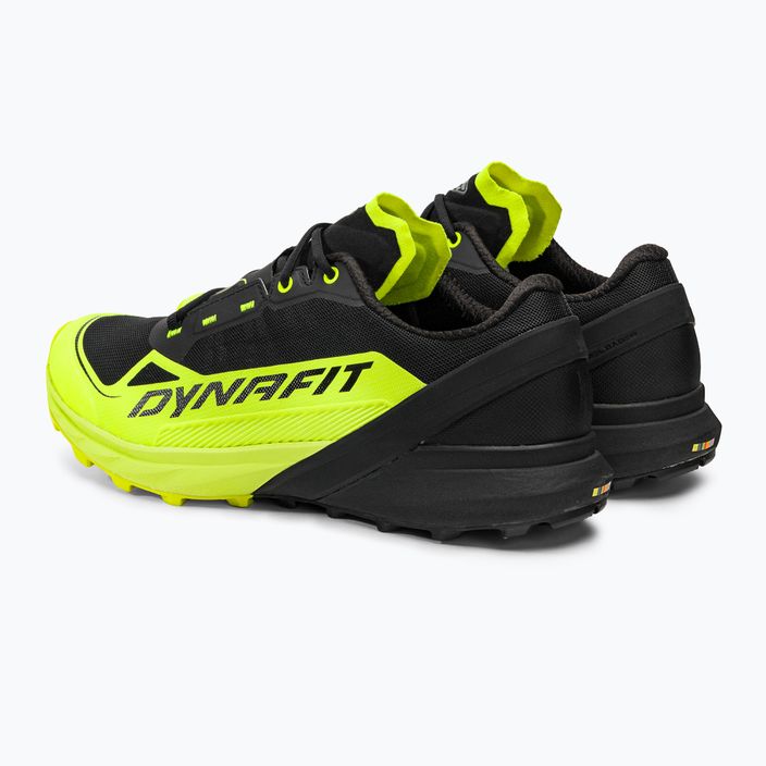 Кросівки для бігу чоловічі DYNAFIT Ultra 50 neon yellow/black out 3