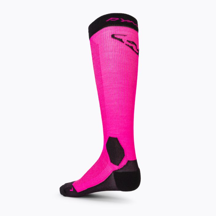Щкарпетки для скітуру DYNAFIT Tour Warm Merino pink glo 2