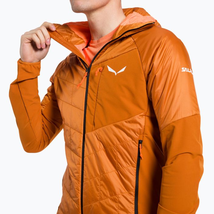 Гібридна куртка чоловіча Salewa Ortles Hybrid TWR помаранчева 00-0000027187 4
