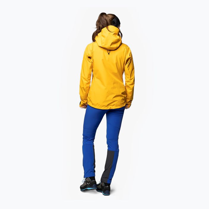 Куртка дощовик жіноча Salewa Ortles GTX 3L жовта 00-0000028455 2