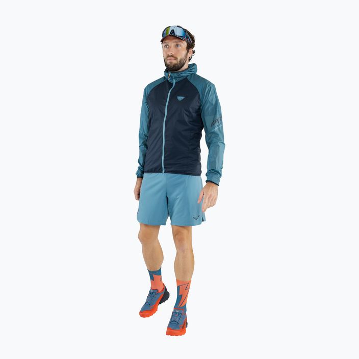 Куртка для бігу чоловіча DYNAFIT Alpine Wind 2 storm blue