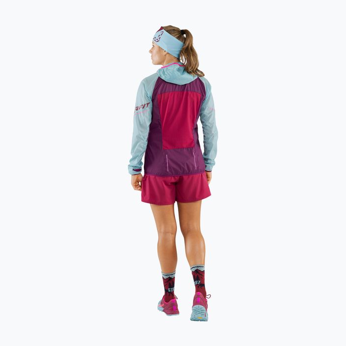 Куртка для бігу жіноча DYNAFIT Alpine Wind 2 marine blue/beet red 2
