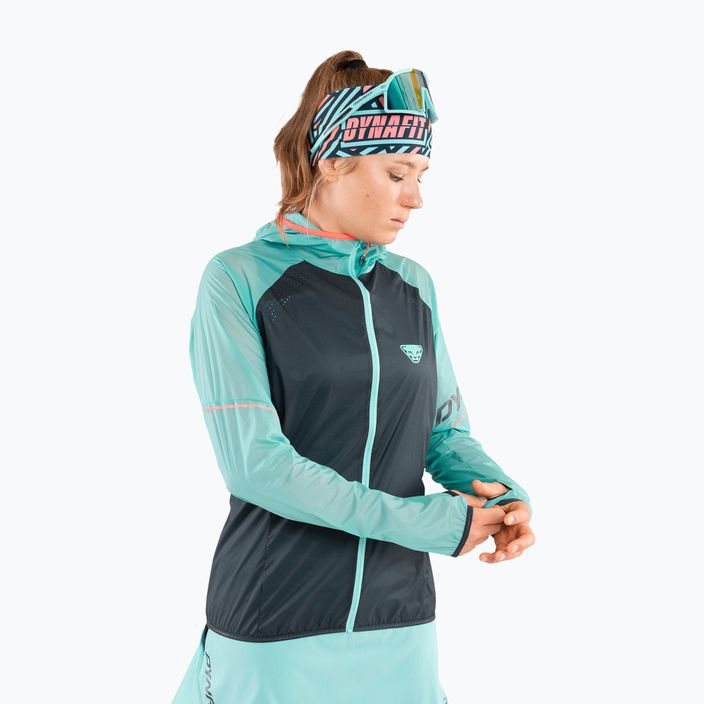 Куртка для бігу жіноча DYNAFIT Alpine Wind 2 marine blue/blueberry