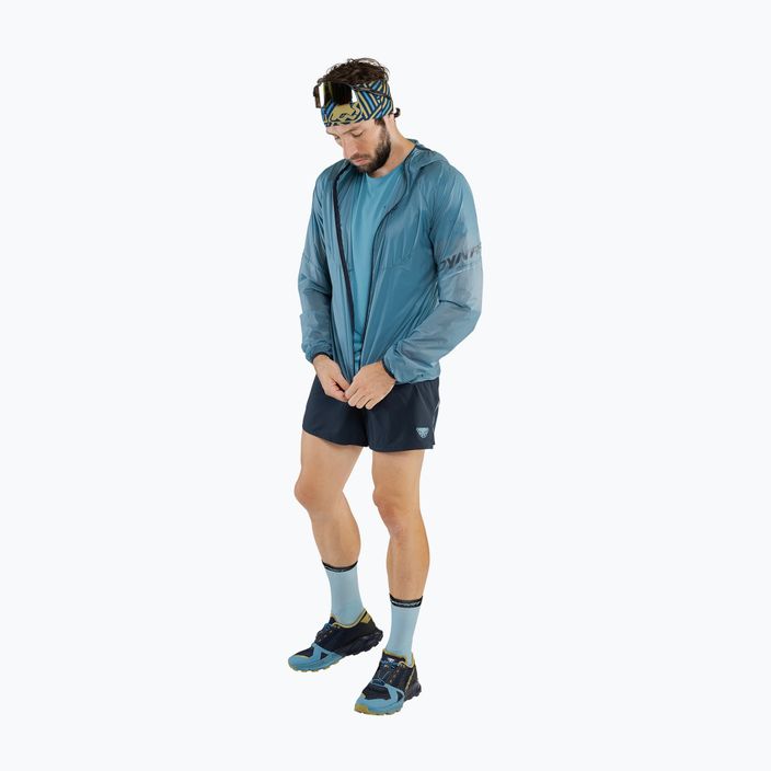 Куртка для бігу чоловіча DYNAFIT Vert Wind 72 storm blue
