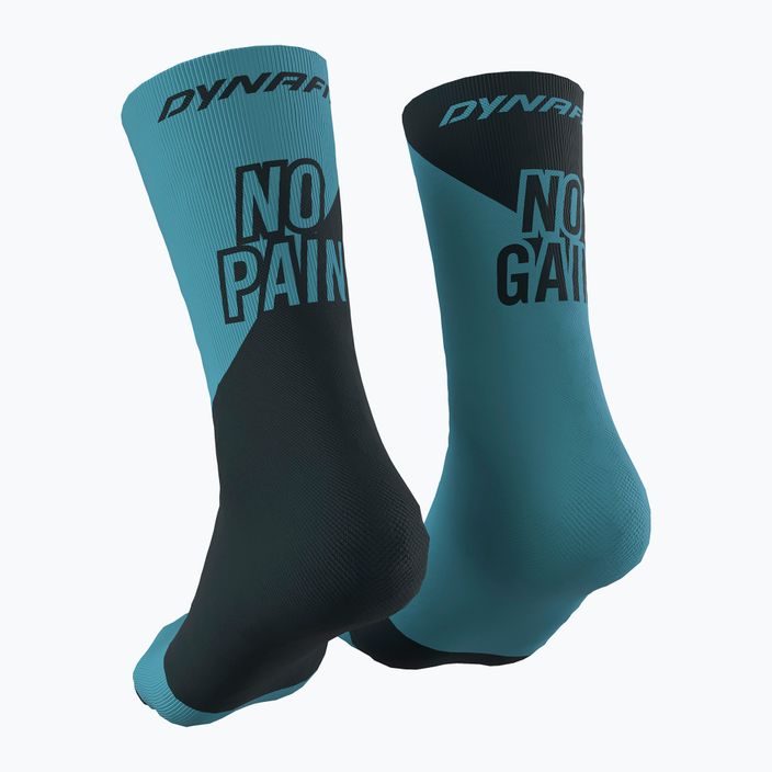 Шкарпетки для бігу DYNAFIT No Pain No грain storm blue 2