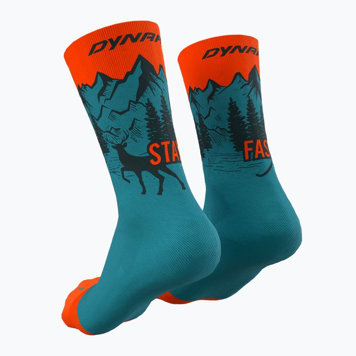 Шкарпетки для бігу DYNAFIT Stay Fast storm blue 2