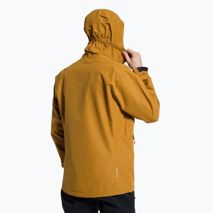 Куртка дощовик чоловіча Salewa Puez Aqua 4 PTX 2.5L коричнева 00-0000028615 3