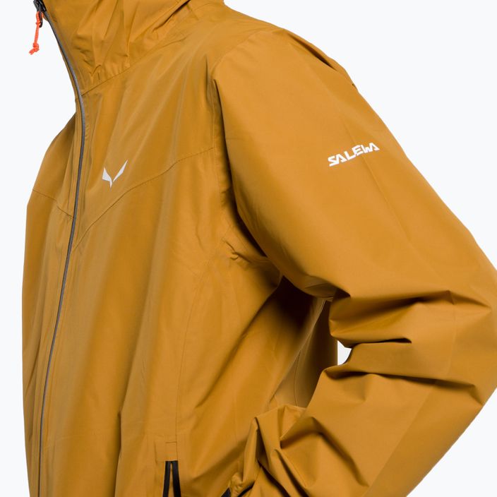 Куртка дощовик чоловіча Salewa Puez Aqua 4 PTX 2.5L коричнева 00-0000028615 4