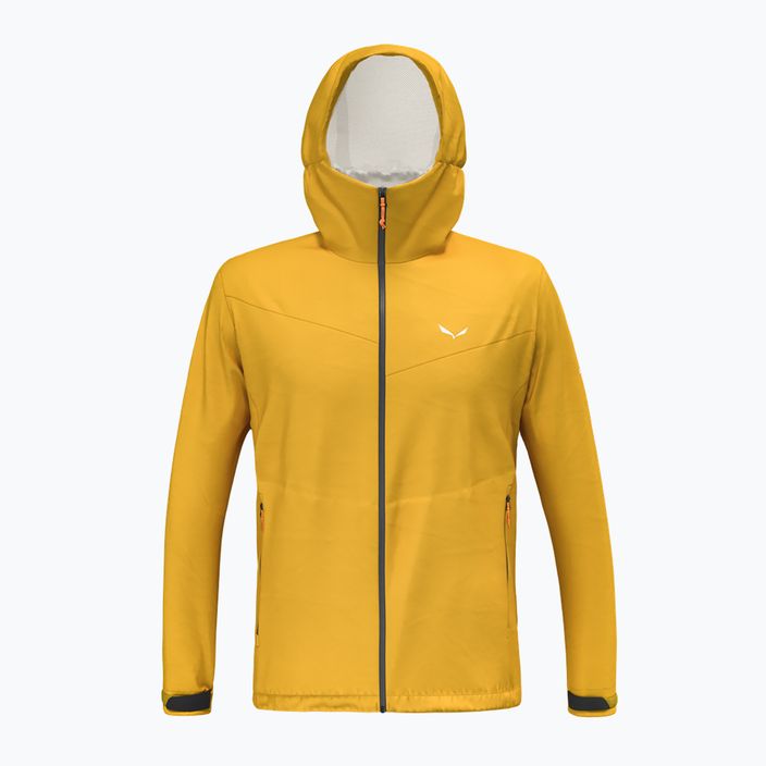Куртка дощовик чоловіча Salewa Puez Aqua 4 PTX 2.5L жовта 00-0000028615 5