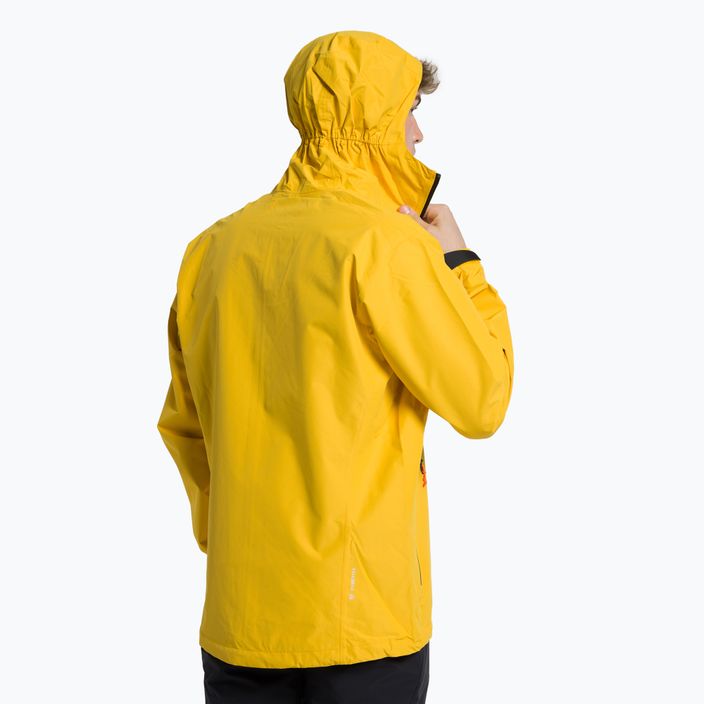 Куртка дощовик чоловіча Salewa Puez Aqua 4 PTX 2.5L жовта 00-0000028615 3