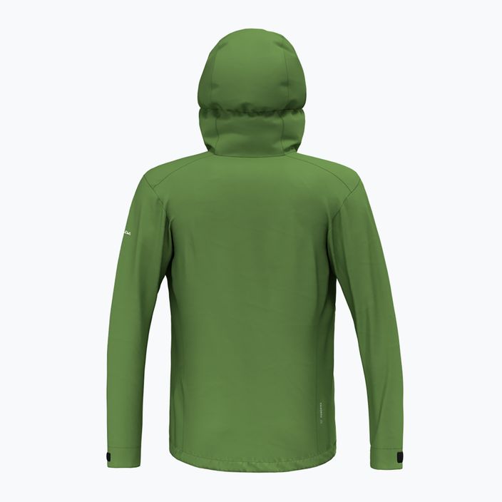 Куртка дощовик чоловіча Salewa Puez Aqua 4 PTX 2.5L зелена 00-0000028615 6