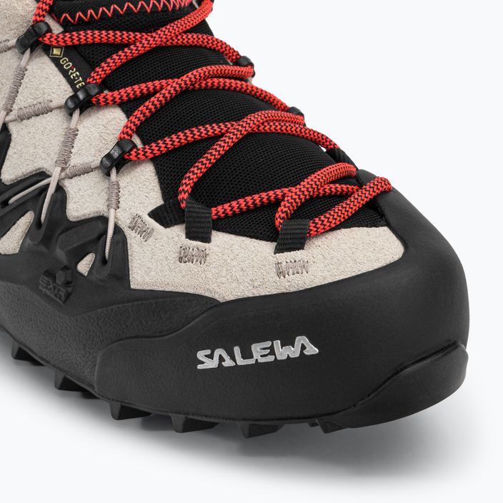 Взуття підхідне жіноче Salewa Wildfire Edge GTX бежево-чорне 00-0000061376 7