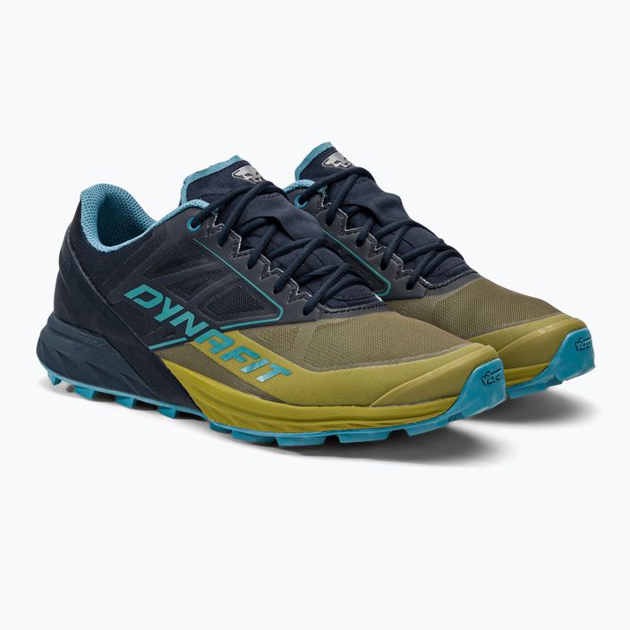 Кросівки для бігу чоловічі DYNAFIT Alpine army/blueberry 4