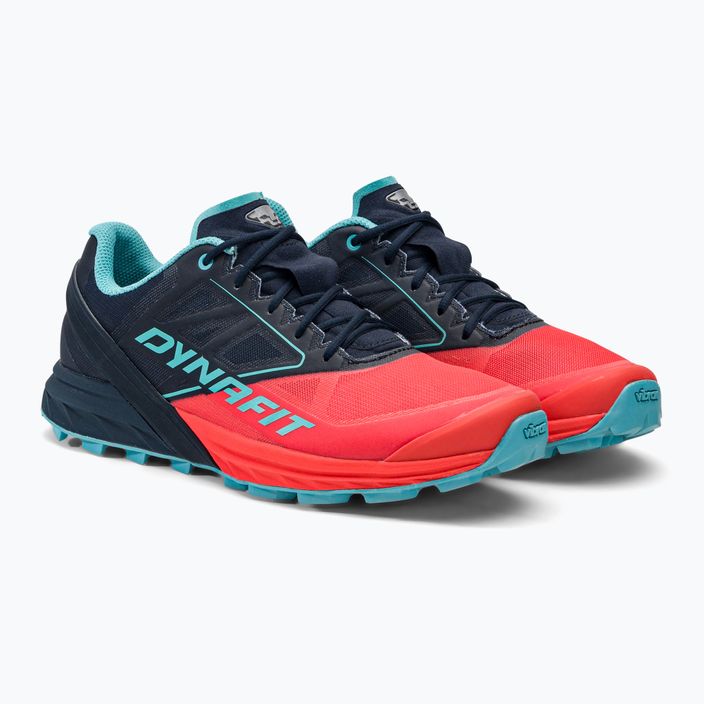 Кросівки для бігу жіночі DYNAFIT Alpine hot coral/blueberry 4