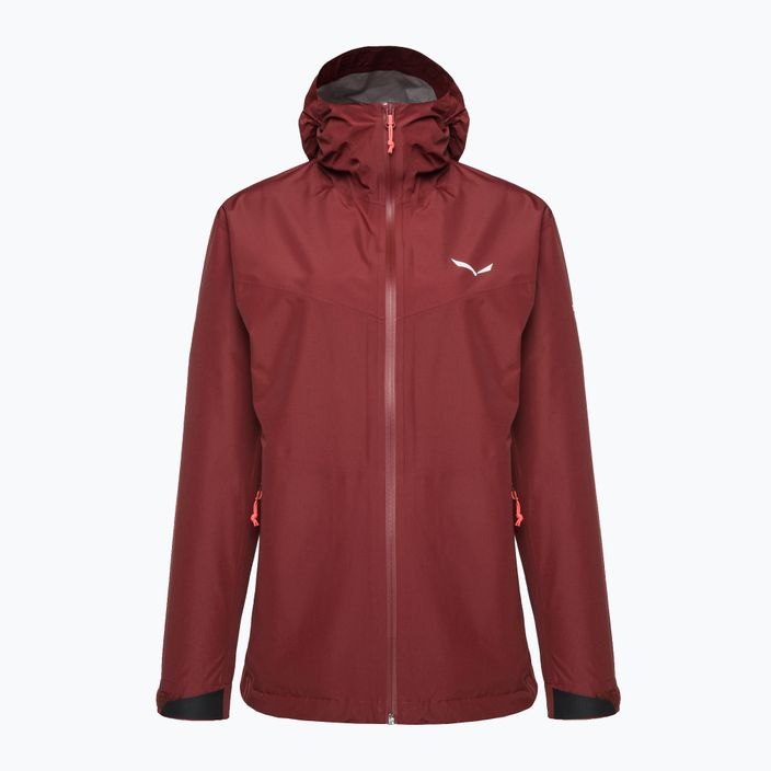 Куртка дощовик жіноча Salewa Puez Aqua 4 PTX 2.5L червона 00-0000028616