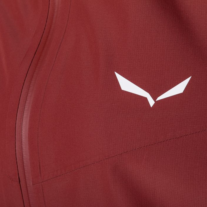 Куртка дощовик жіноча Salewa Puez Aqua 4 PTX 2.5L червона 00-0000028616 3