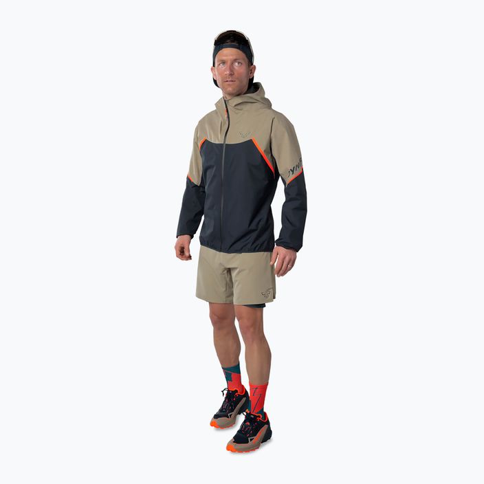 Куртка для бігу чоловіча DYNAFIT Alpine GTX rock khaki 2