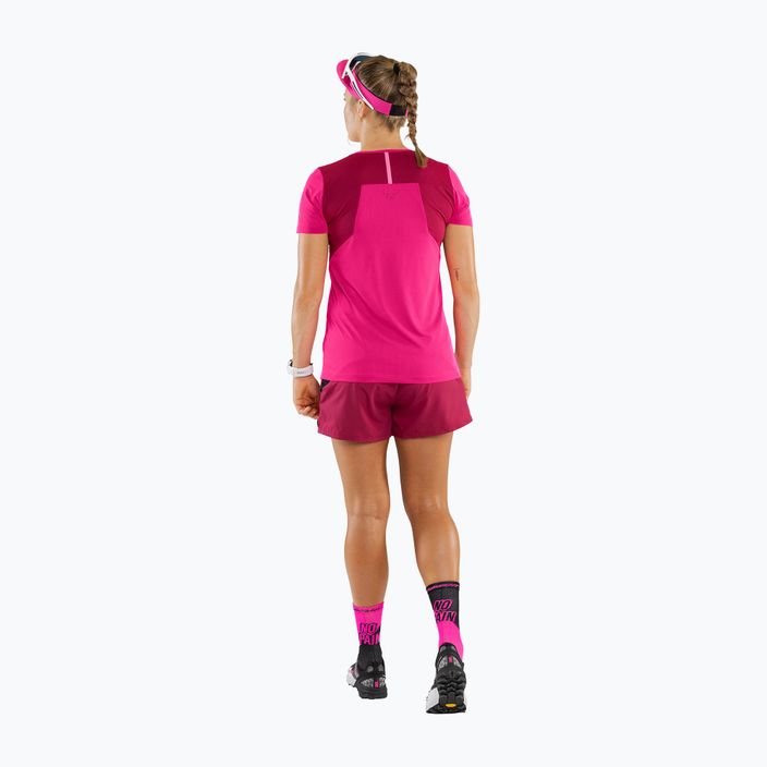 Футболка для бігу жіноча DYNAFIT Sky flamingo 2