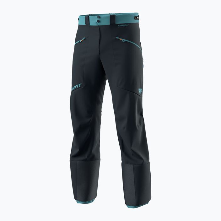 Чоловічі штани для стрибків з парашутом DYNAFIT Radical Softshell чорничний шторм сині 10