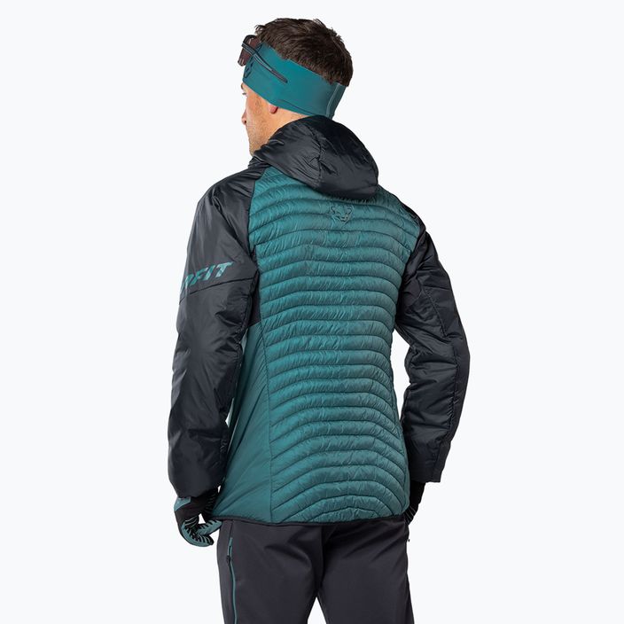 Чоловіча куртка DYNAFIT з утеплювачем з капюшоном, чорничний шторм, синя 2