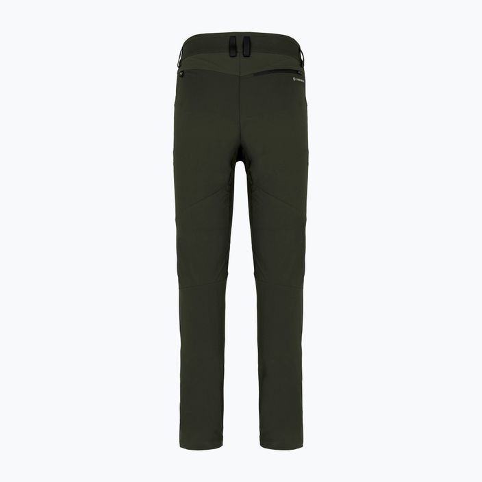 Чоловічі софтшелл штани Salewa Agner DST темно-оливкового кольору 2