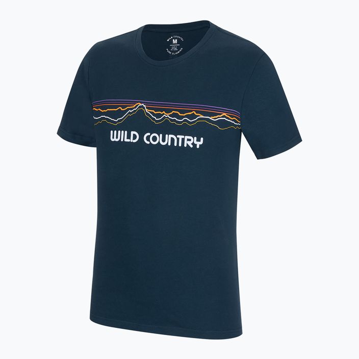 Чоловіча футболка Wild Country Stamina темно-синя 3