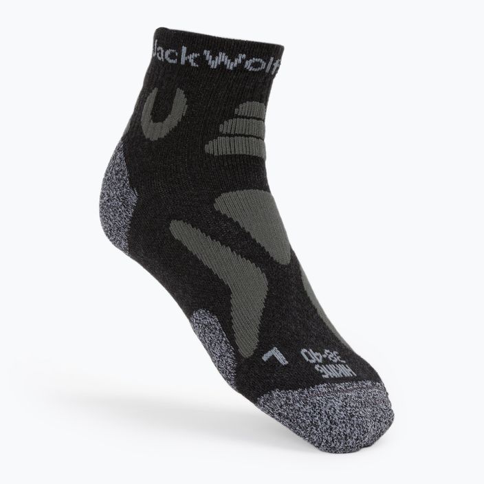Шкарпетки для трекінгу Jack Wolfskin Hiking Pro Low Cut сірі 1904092_6320