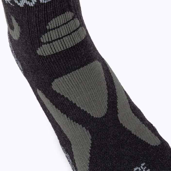 Шкарпетки для трекінгу Jack Wolfskin Hiking Pro Low Cut сірі 1904092_6320 3