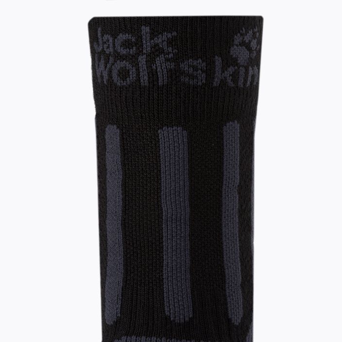 Шкарпетки для трекінгу Jack Wolfskin Trekking Pro Classic Cut чорні 1904292_6001 4